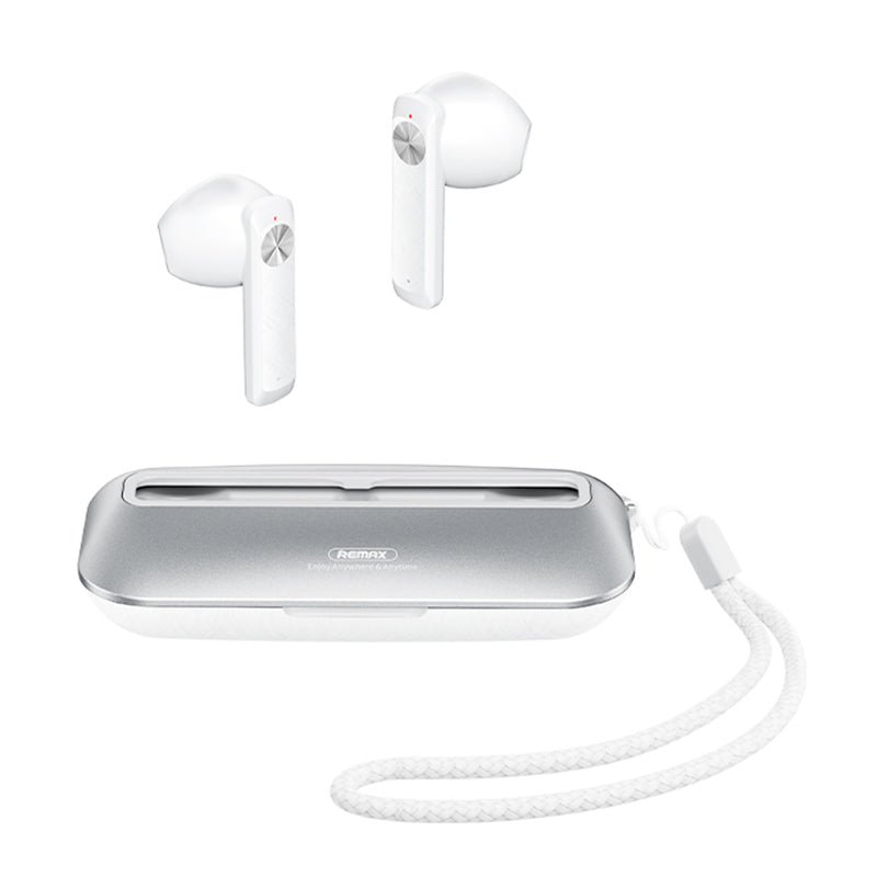 Bezdrátová Bluetooth sluchátka REMAX AlloyBuds M2 TWS IPX6 vodotěsná hudební HD sluchátka pro volání Bezdrátová Bluetooth sluchátka REMAX AlloyBuds M2 TWS IPX6 vodotěsná hudební HD sluchátka pro volání